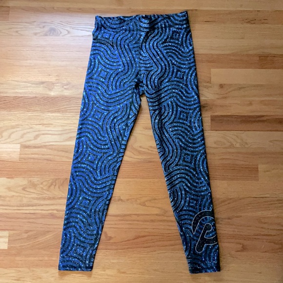 Peloton Terez L Glitter Galaxy Leggings - Picture 1 of 7
